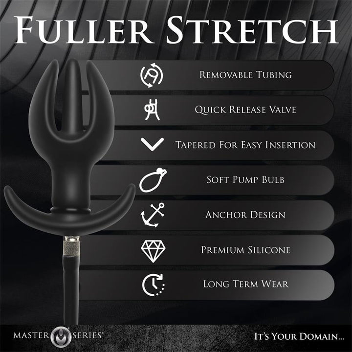 Ass Bound Anchor Inflatable Anal Plug