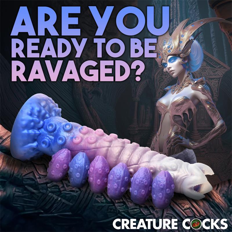 Tenta Queen Ovipositor Dildo with 6 Eggs