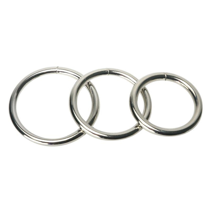 Trine Set of 3 Steel C Ring