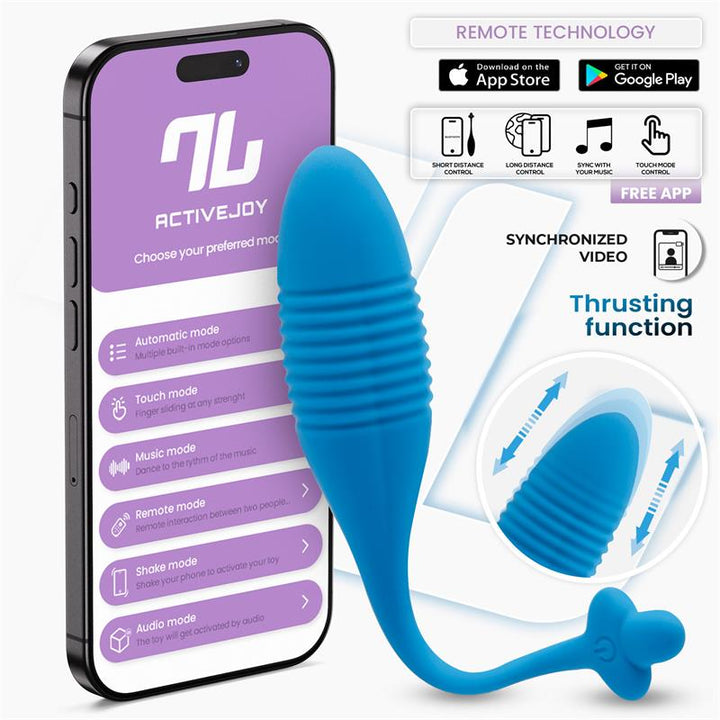Egg with Thrusting with APP Magnetic USB