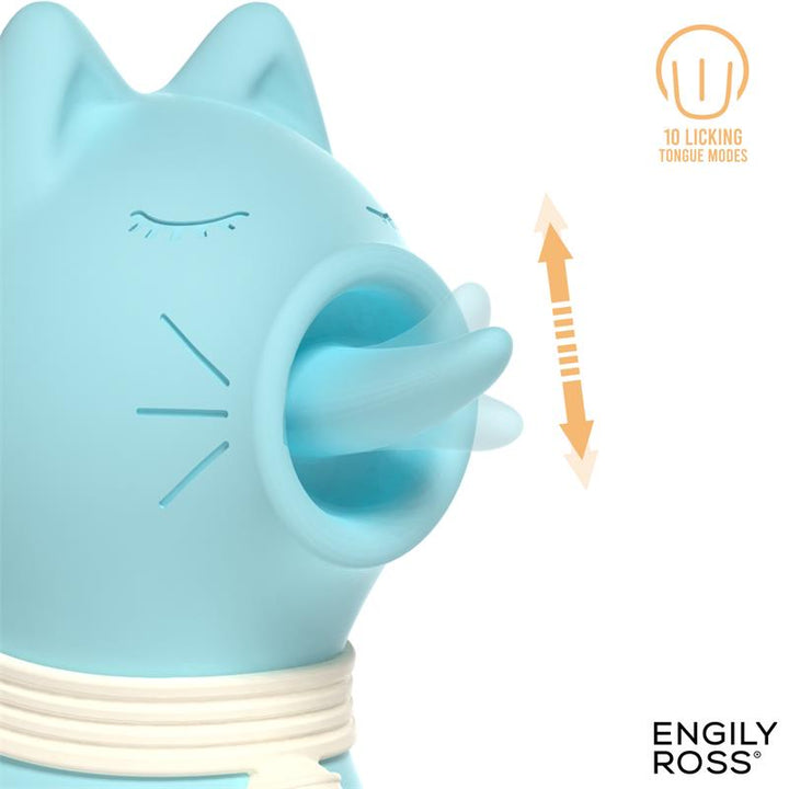 Meow Massager with Licking Tongue