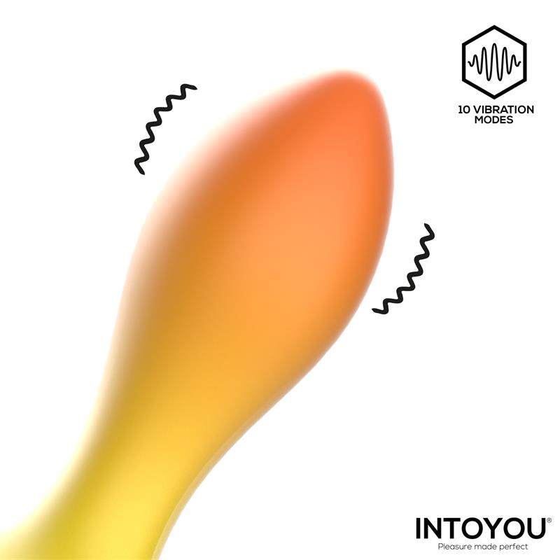 Auria Vibrating Anal Plug with Remote Control USB C