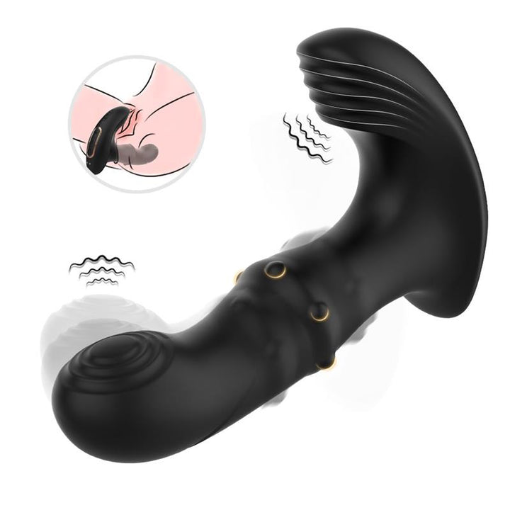 Prostate Massager Vibration Thrusting and Clitoris Stimulator