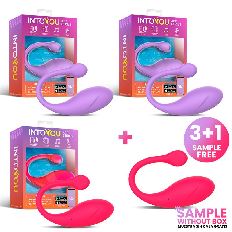Pack 31 Bulby Egg Vibrator with APP