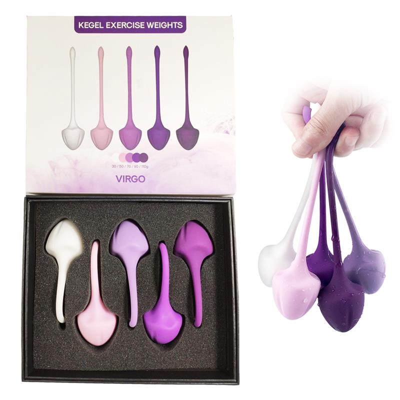 Set of 5 Kegel balls