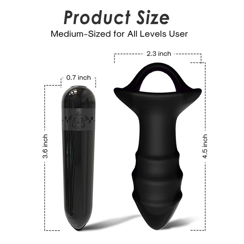 Vibrating anal plug