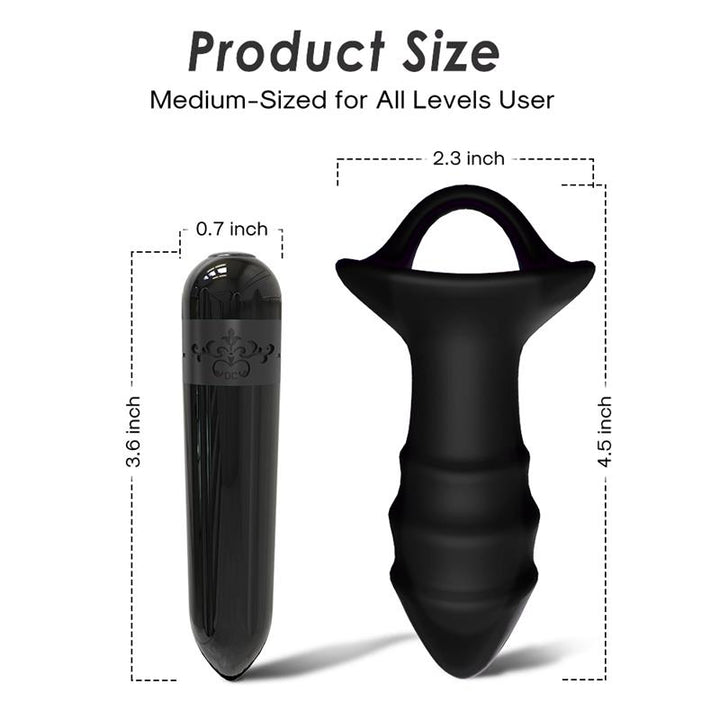 Vibrating anal plug