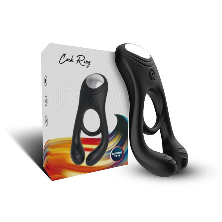 Vibrating Penis and Testicles Ring