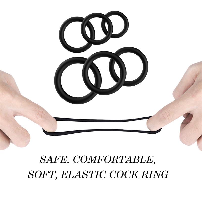 Set of 6 Penis Ring