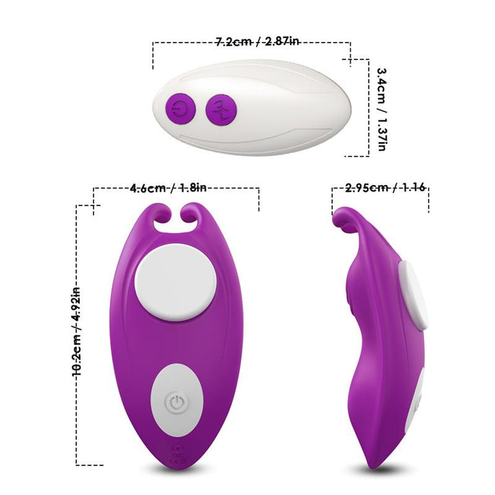 Magnetic panty vibrator