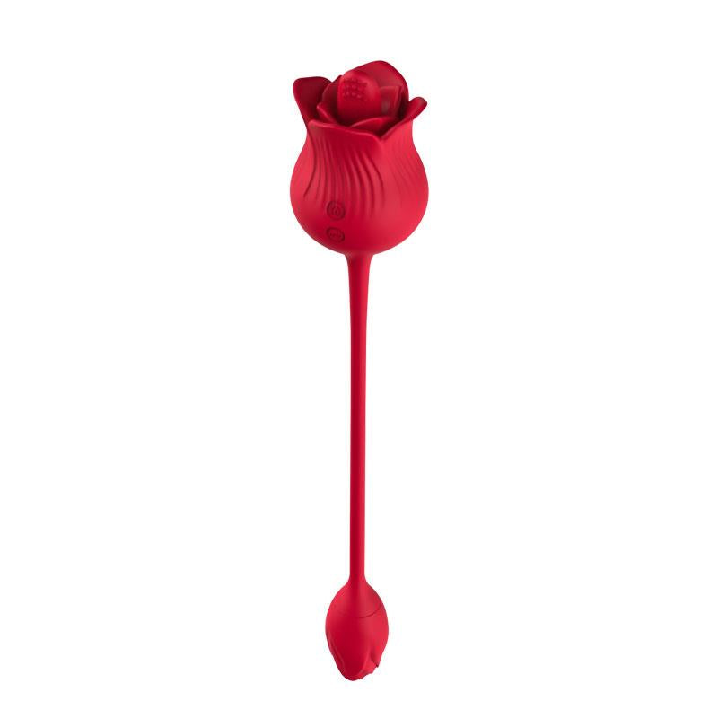 Rose with Licking and Vibrating egg USB