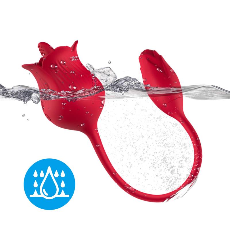 Rose with Licking and Vibrating egg USB