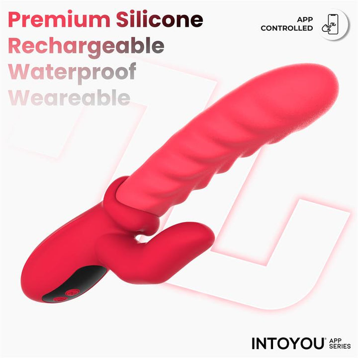 Tingly Vibrator with Finger Waving and App