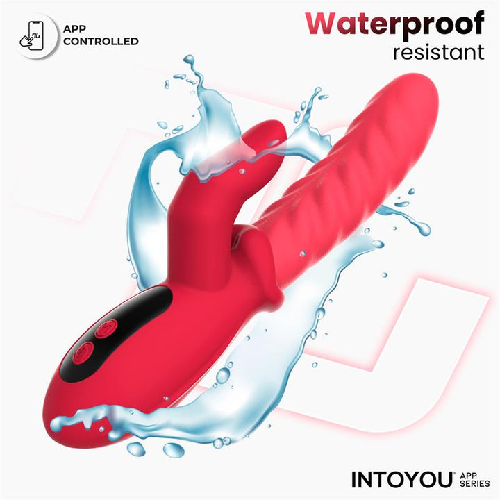 Tingly Vibrator with Finger Waving and App