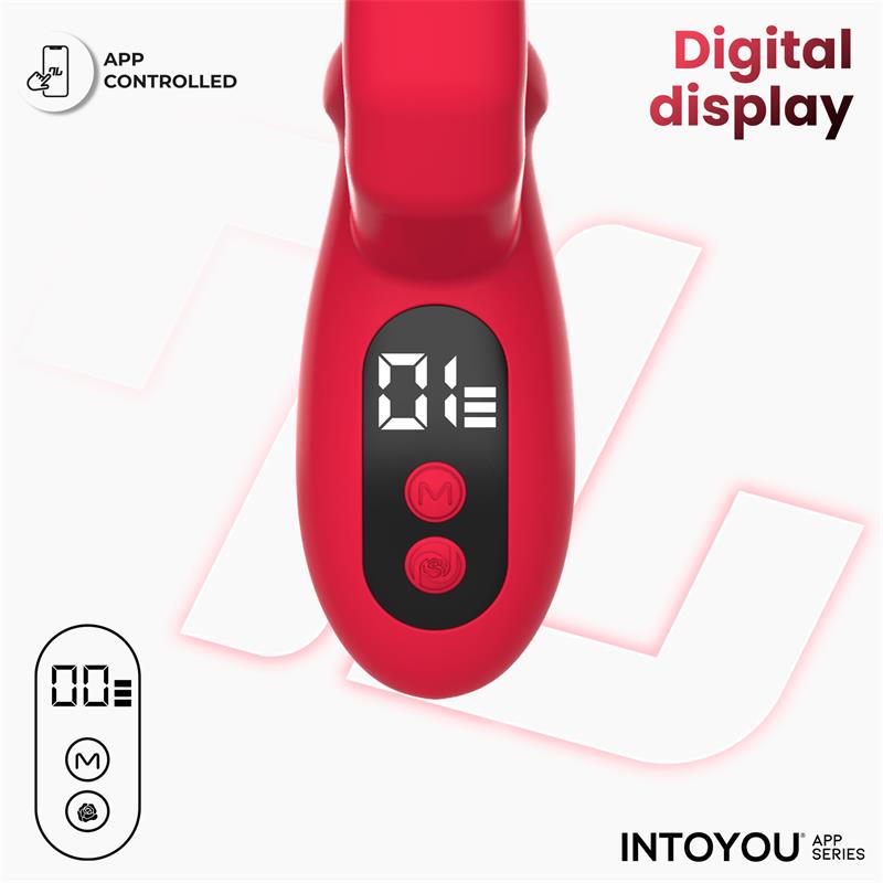 Tingly Vibrator with Finger Waving and App
