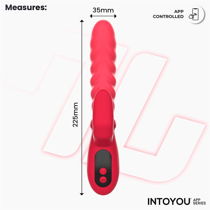 Tingly Vibrator with Finger Waving and App