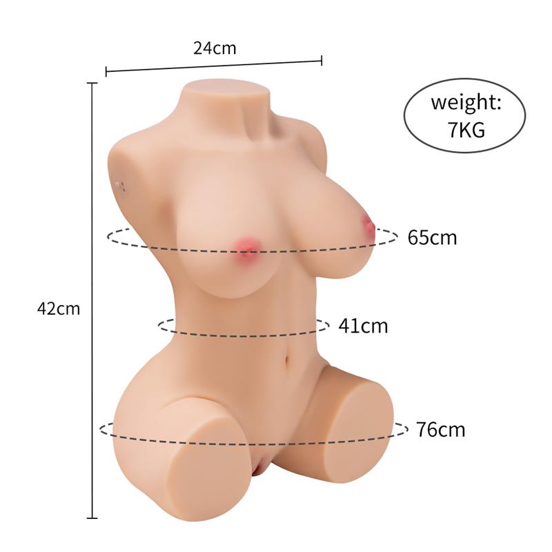 Jacey Vibrating Torso Masturbator