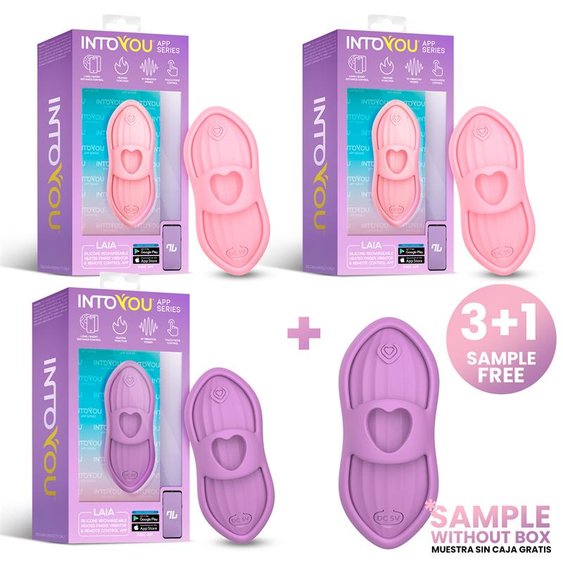 Pack 31 Laia Heated Finger Vibrator with App