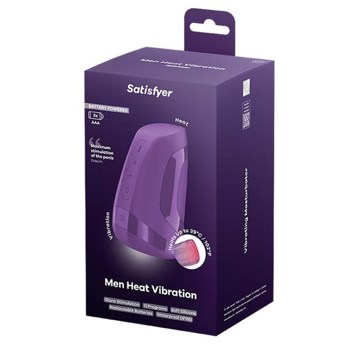 Men Heat Vibration Battery Series Dark Berry