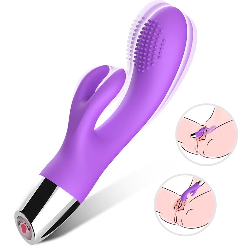 Rabbit Vibrator Flexible Purple