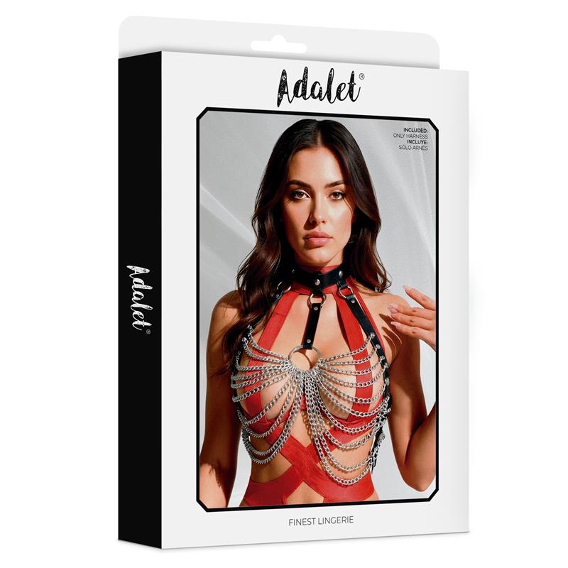 Samara Chest Harness with Chain One size