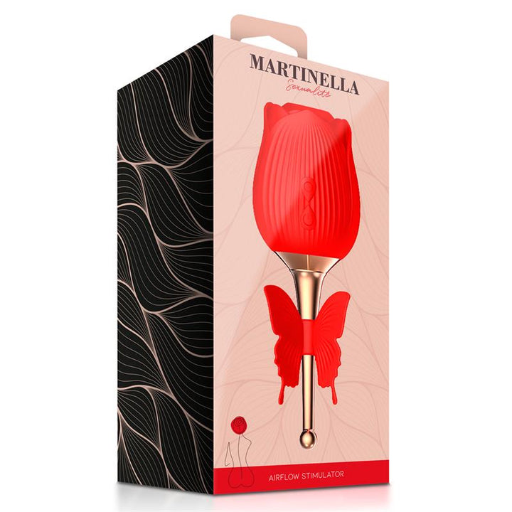 Rose with Suction and Vibrating Butterfly