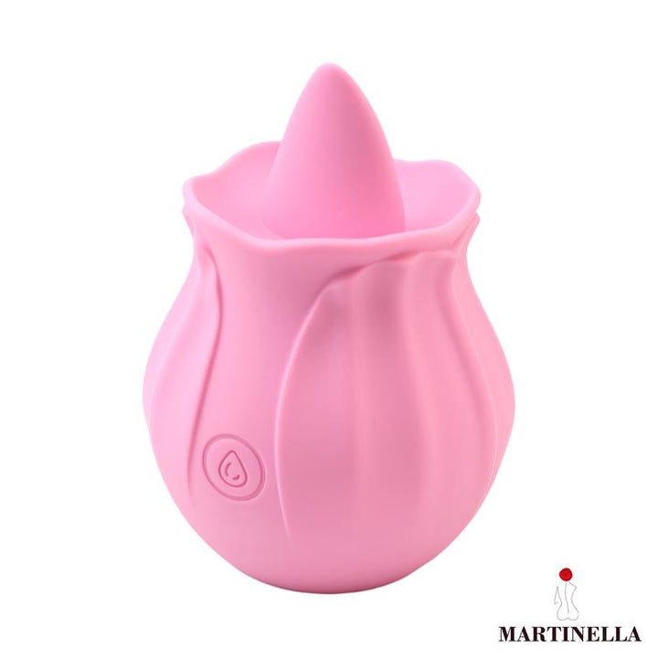 Rose Stimulator with Licking Tongue