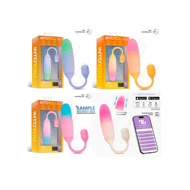 Pack 31 NexEgg Motion Vibrating Egg with Thrusting And App