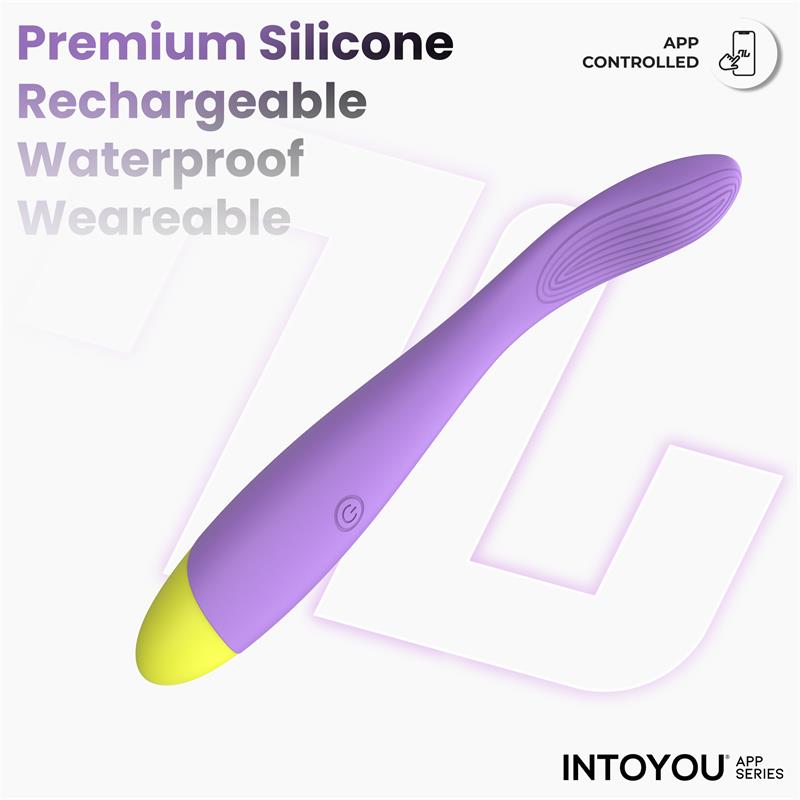 Neya G Spot Vibrator with App Purple