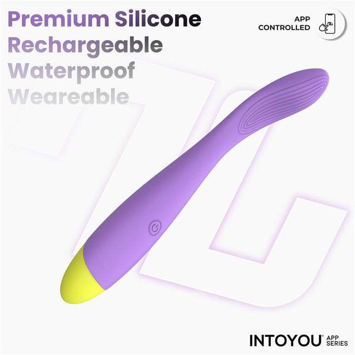 Neya G Spot Vibrator with App Purple