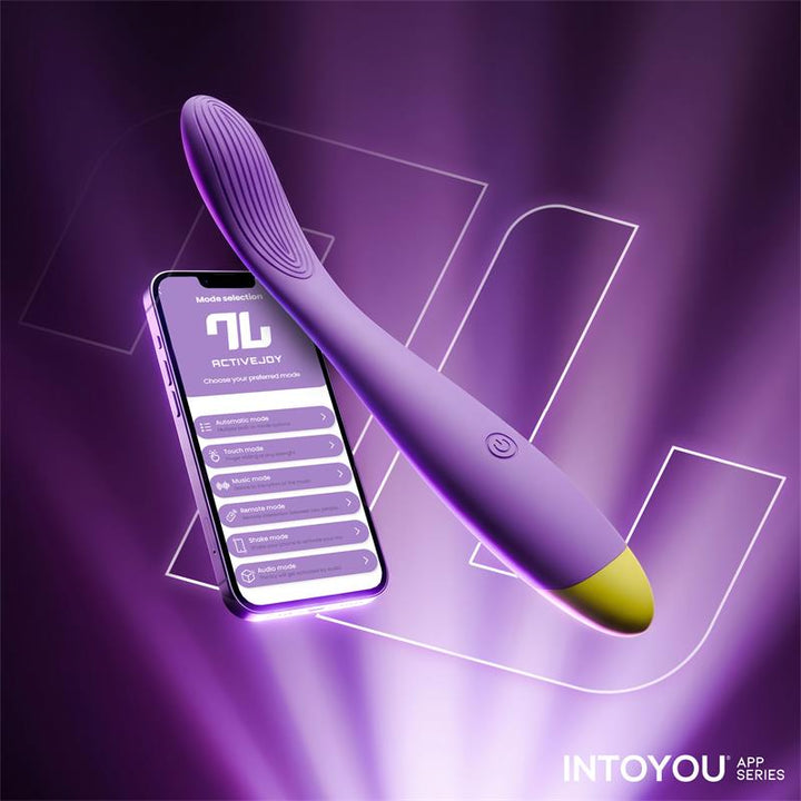 Neya G Spot Vibrator with App Purple