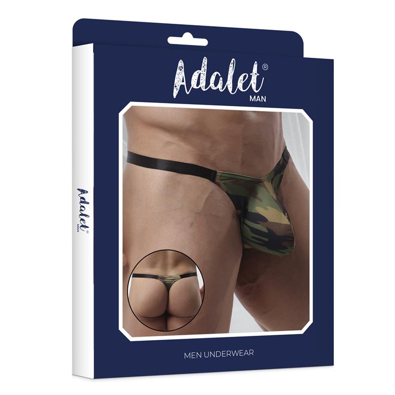 Axel Thong Low Rise Camouflage