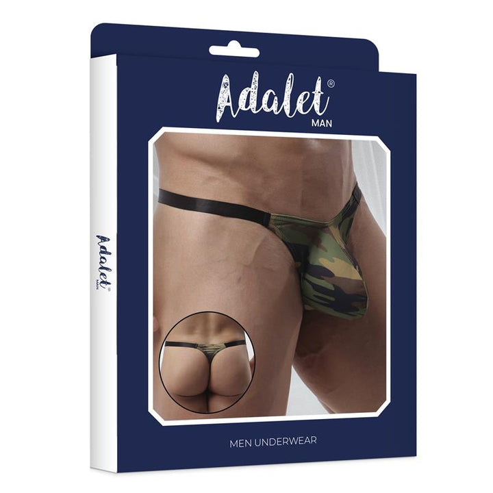 Axel Thong Low Rise Camouflage