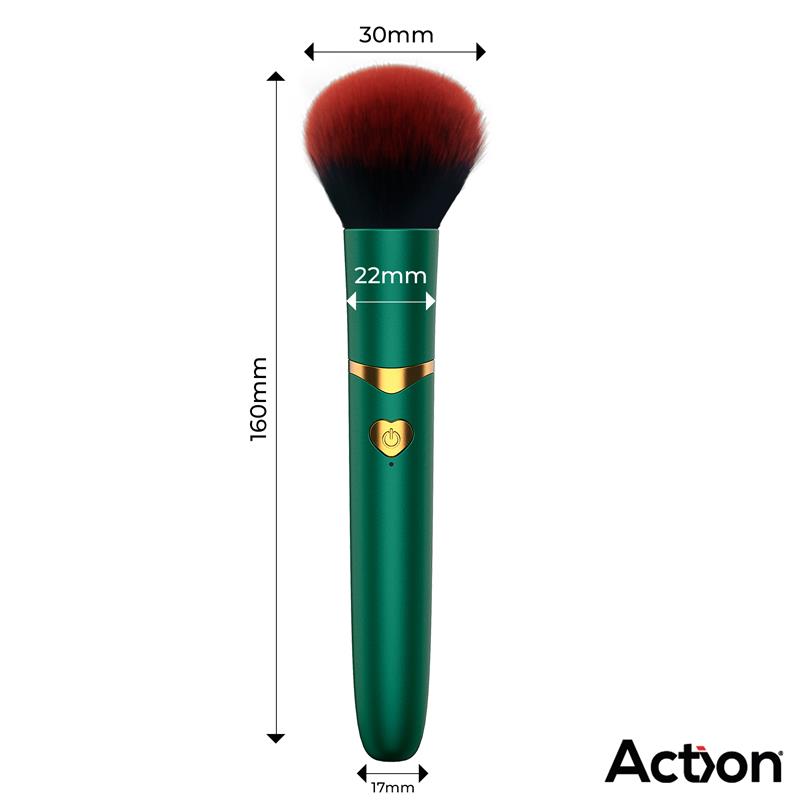 Secret Vert Vibrating Make Up Brush Green
