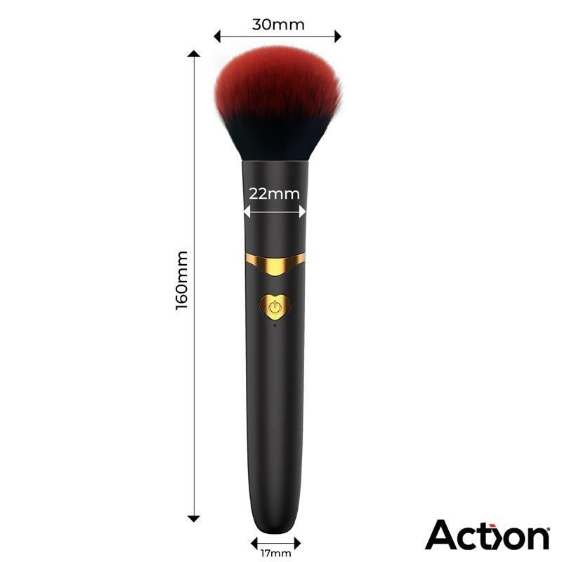Secret Noir Vibrating Make Up Brush Black