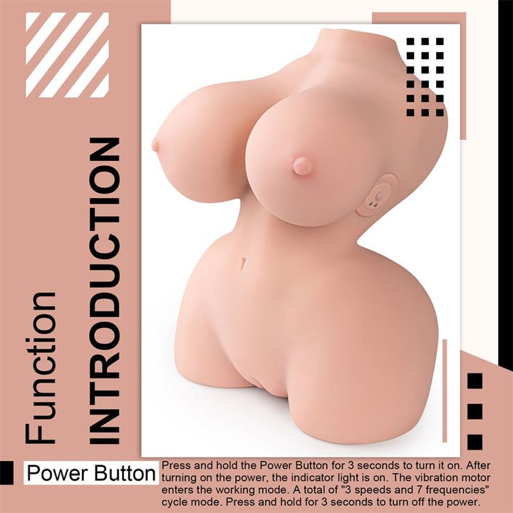 Delilah Mini Torso with Vibration 47 kg