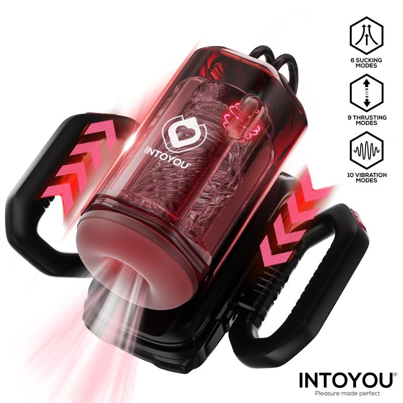 Vexor 3 in 1 Male Masturbator Sucking Thrusting and Vibrator USB C