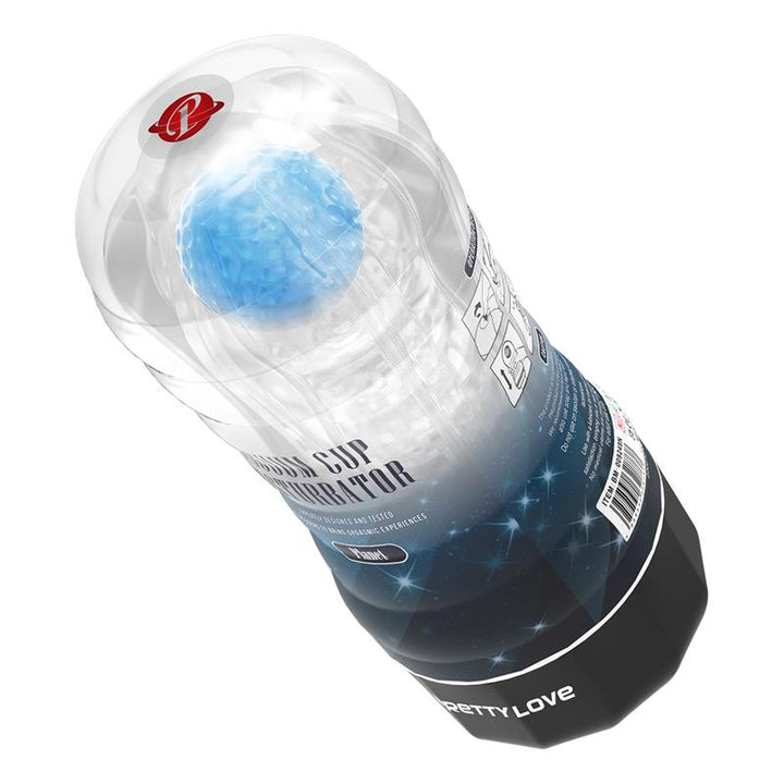 Planet Ball Rolling Masturbator Cup Blue