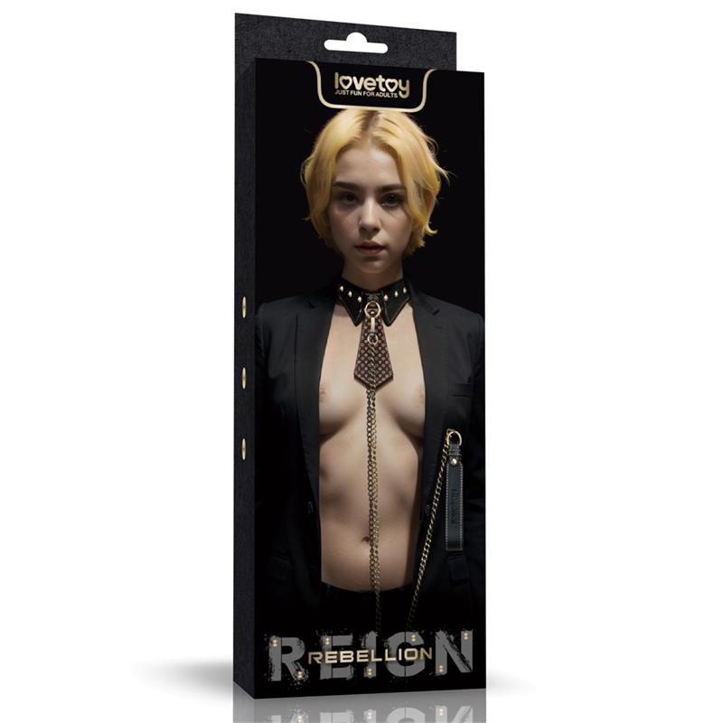 Rebellion Reign Collar with Chain