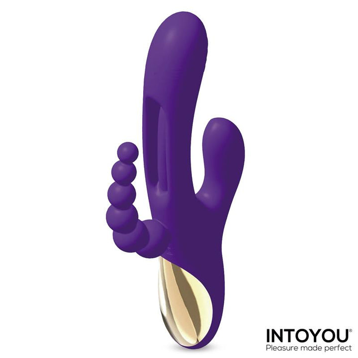 Triya Vibe with Flipping Tongue and Anal Beads