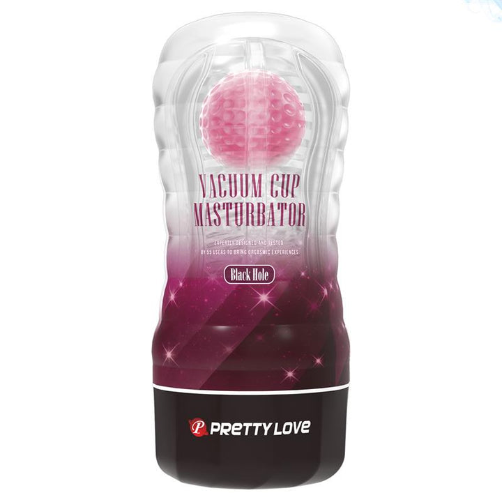 Black Hole Ball Rolling Masturbator Cup Pink