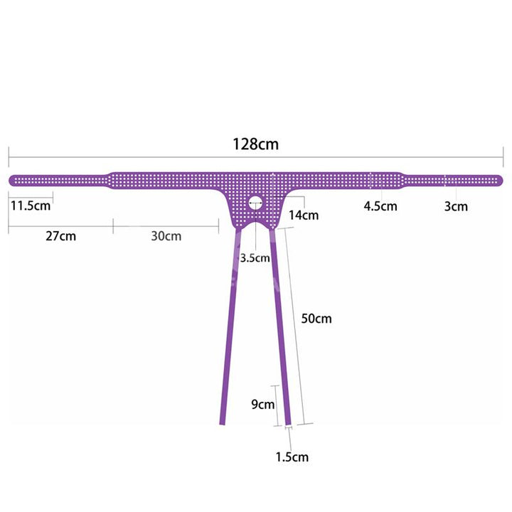 Easy Strap On Harness Polka Dots Purple