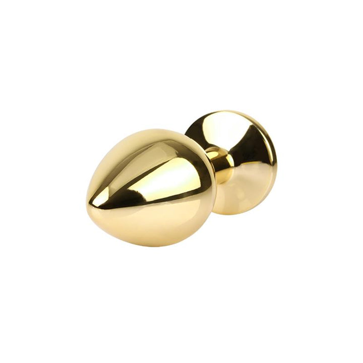 Showy Rose Anal Plug with Rose Jewel Size L