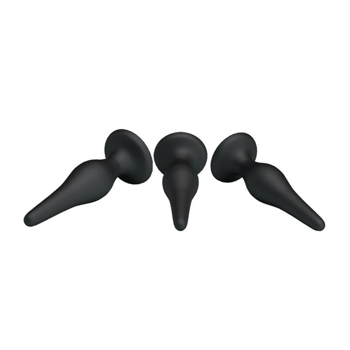 Pack 3 Butt Plug Mini Anal Kit