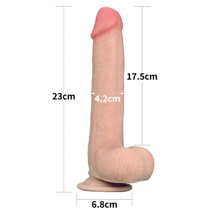 Sliding Dildo 9 Flesh