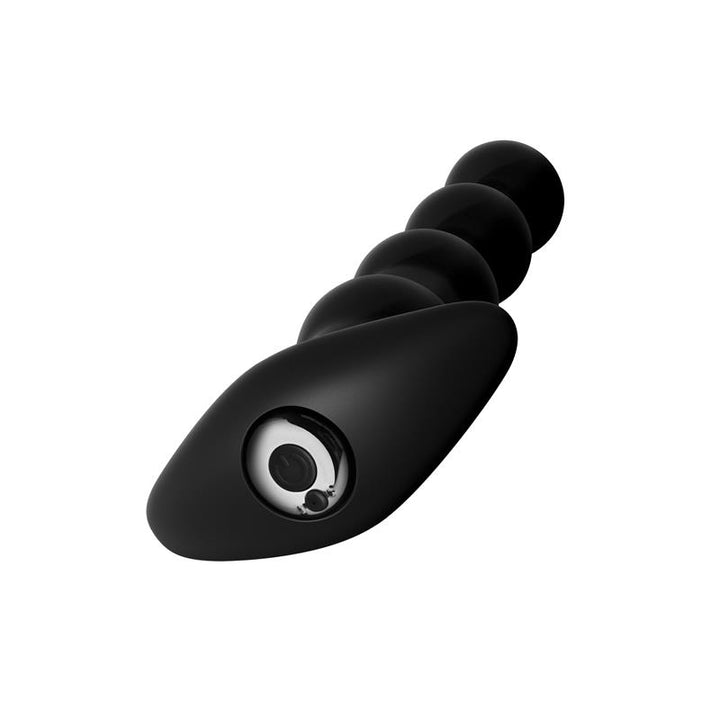 Vibrating Anal Beads Black