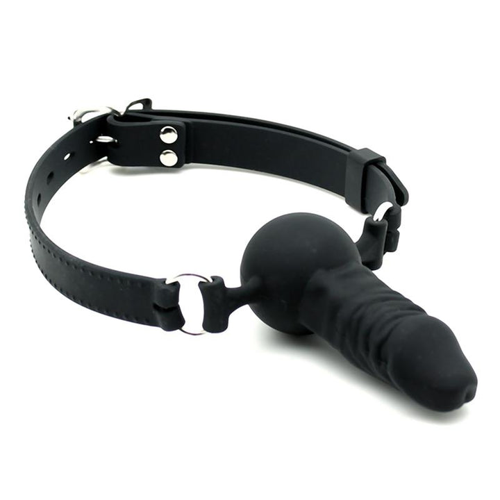 Mouthgag with Penis Silicone
