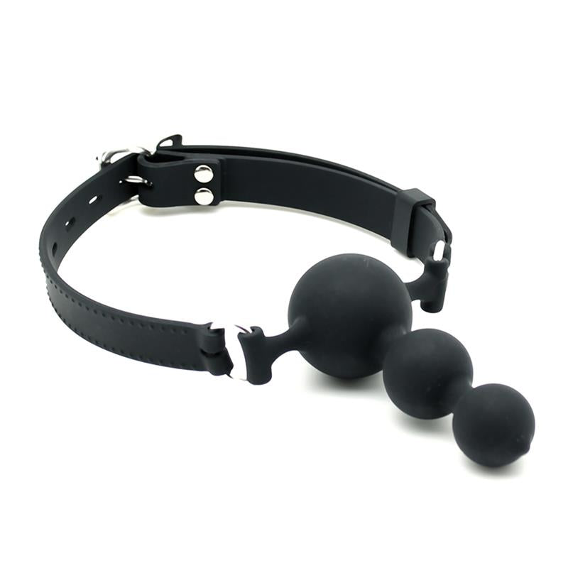 Mouthgag with Plug Silicone