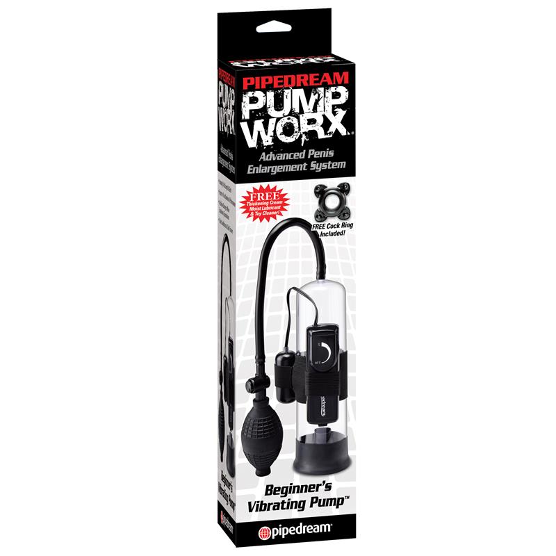 Manual Penis Pump with Vibration