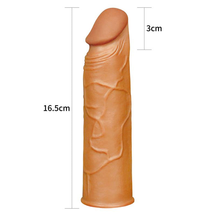 Penis Sleeve Pleasure X Tender Brown